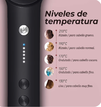 CEPILLO ELÉCTRICO ALISADOR PARA CABELLO